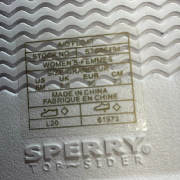 NWT Sperry Top Sider Authentic Original Float Boat Shoe Navy 6M - Picture 5 of 13